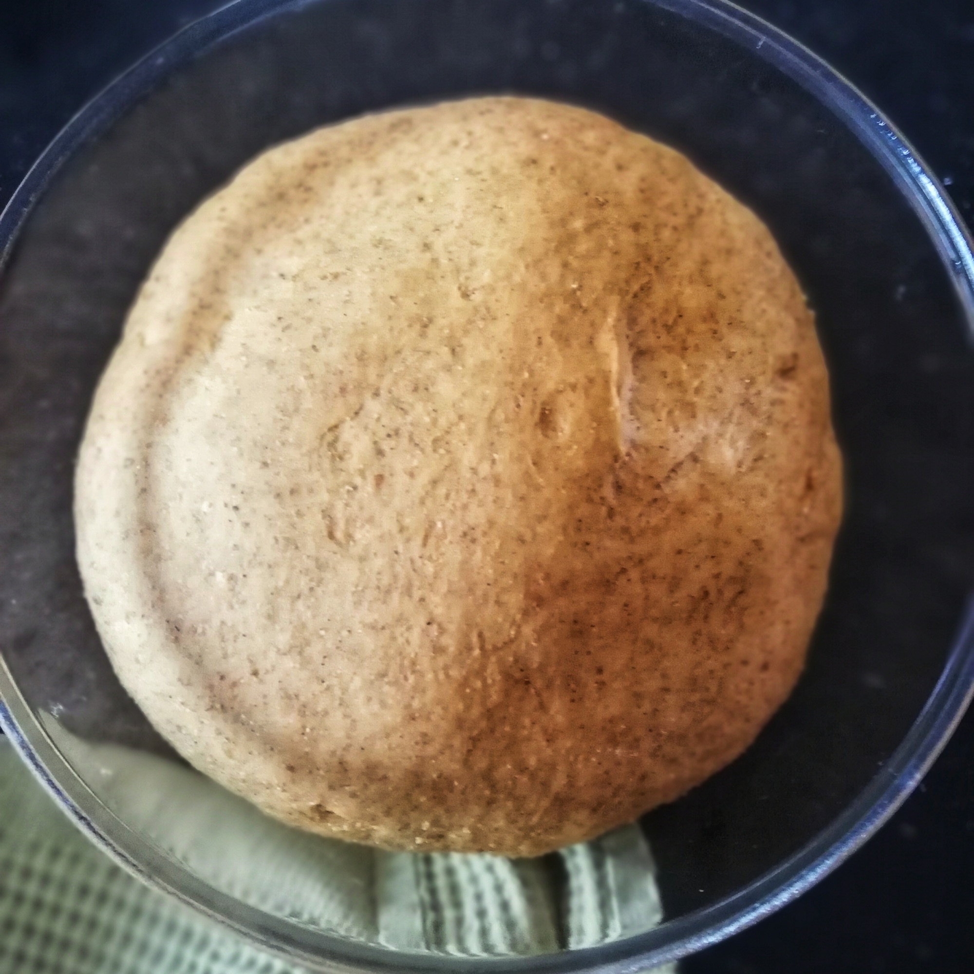 Food photography,Proving hot cross bun dough,in class bowl